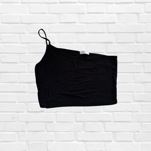 One Strap Cropped Tank Top